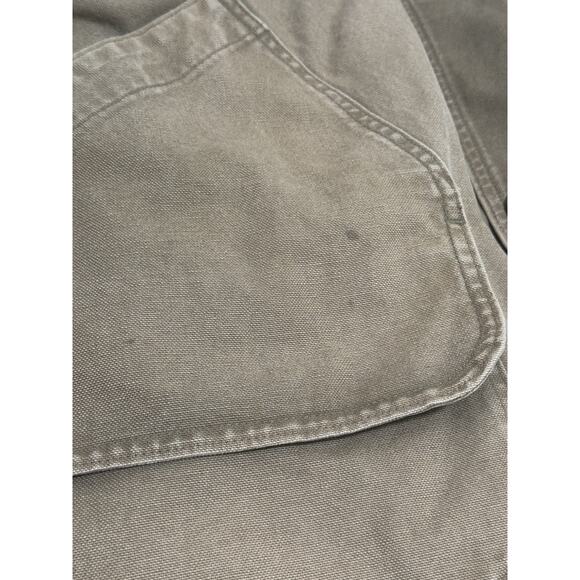Vintage 80s L.L.Bean Chore Barn Coat Men’s L/XL Sun Faded Thrashed Distressed - Picture 6 of 16